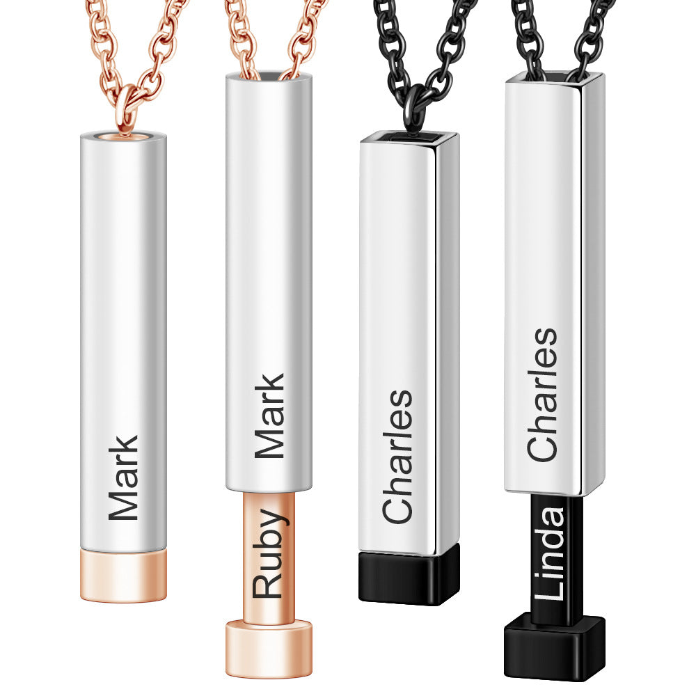 Couples Bar Necklace