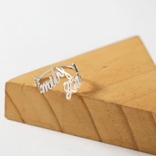 Personalized Adjustable Ring
