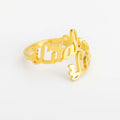 Personalized Adjustable Ring