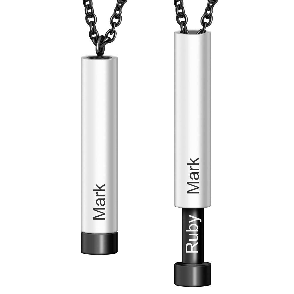 Couples Bar Necklace