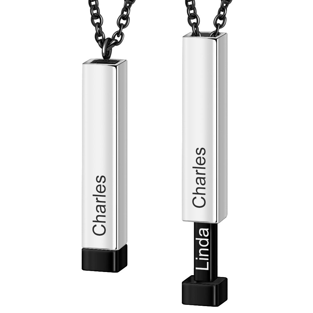 Couples Bar Necklace