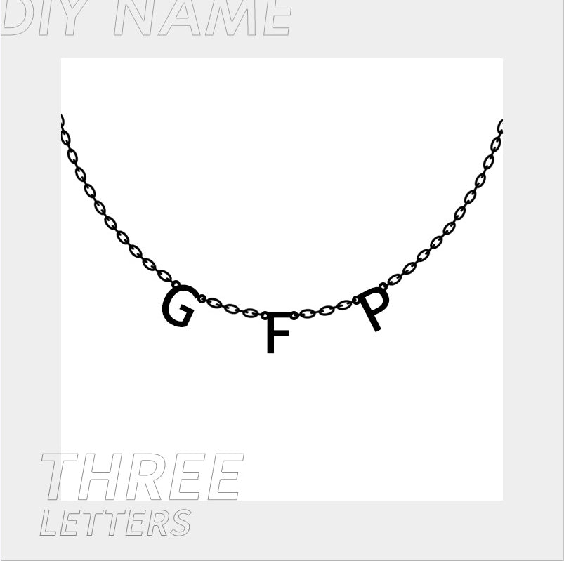 Alphabet Name Necklace