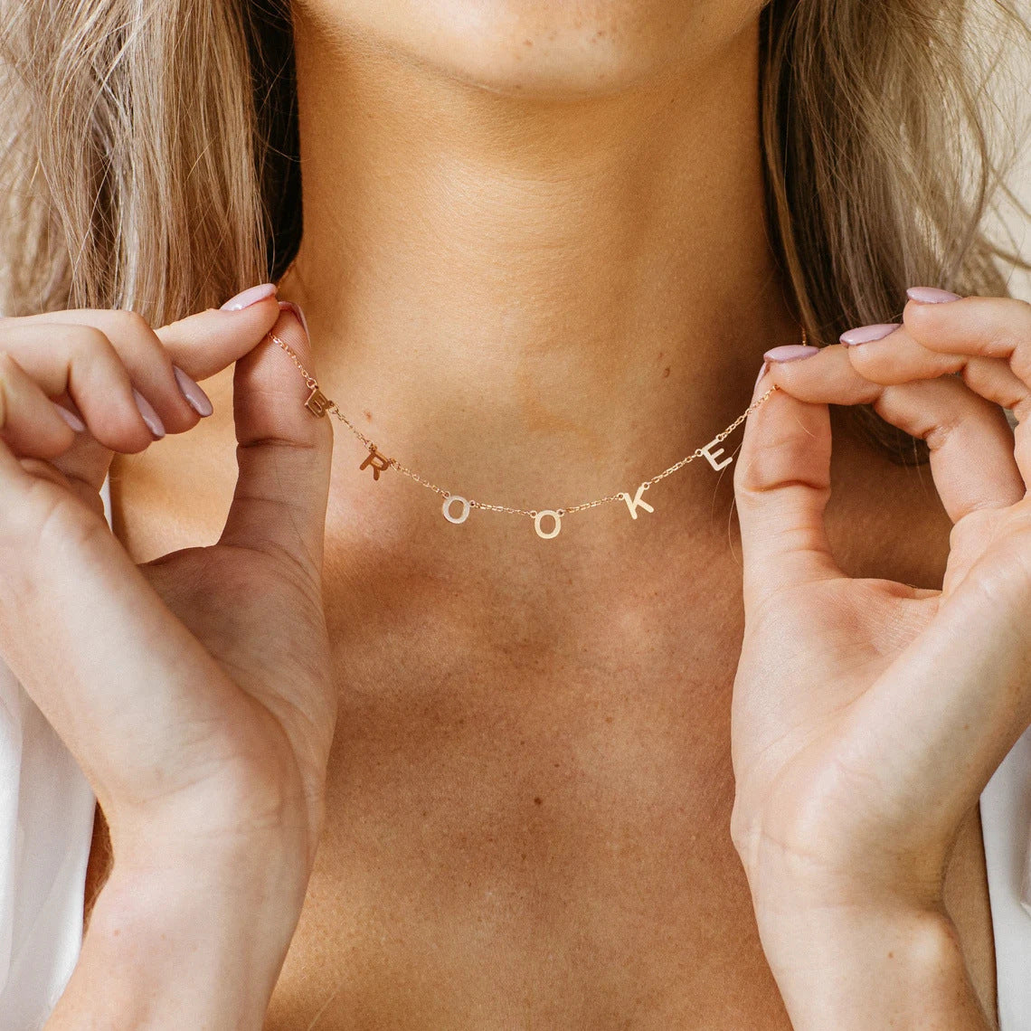 Alphabet Name Necklace