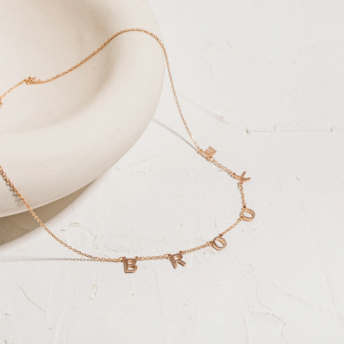 Alphabet Name Necklace