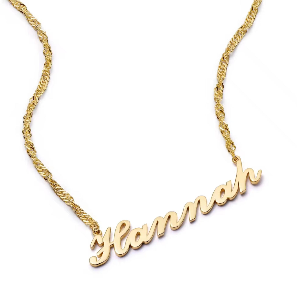 Stainless Steel Personalized Necklace