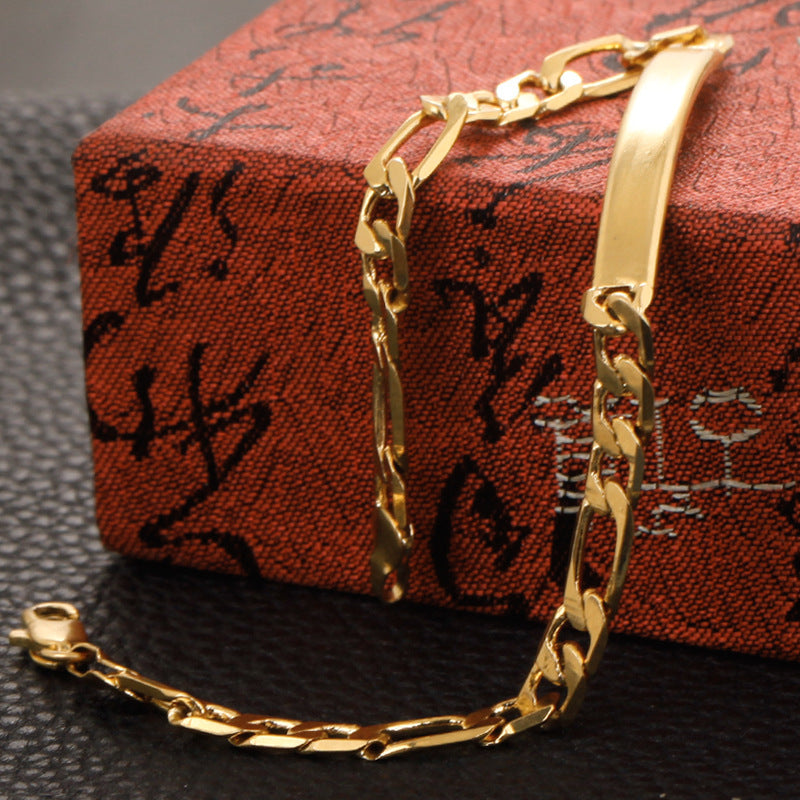 18K Gold Plated Copper Bracelet