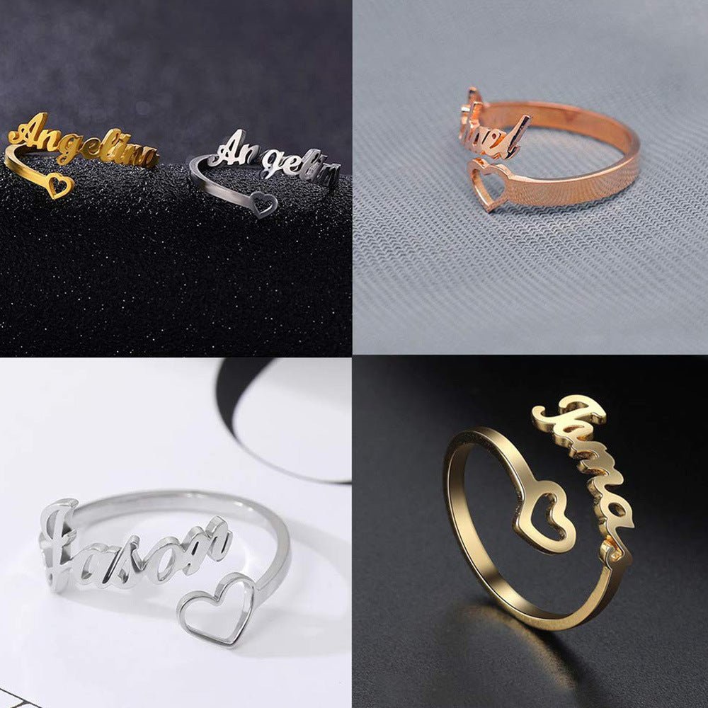Custom Heart Ring