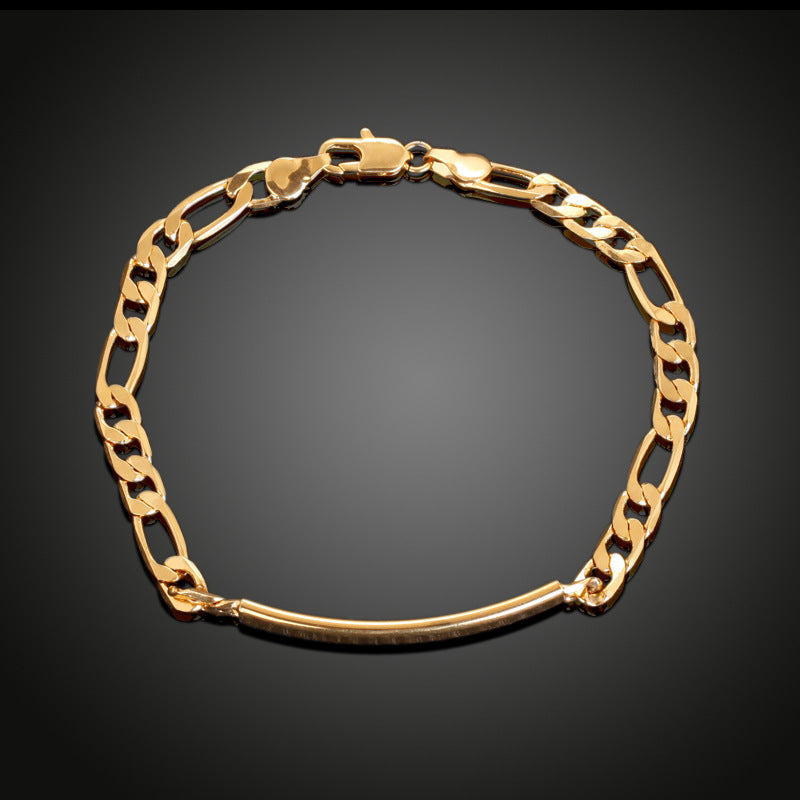 18K Gold Plated Copper Bracelet