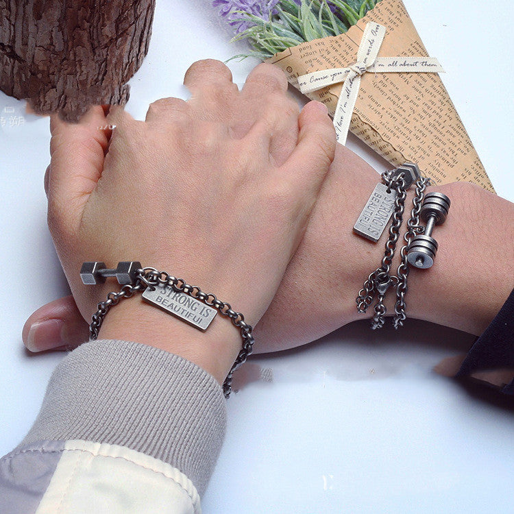 Bohemia Sports Small Dumbbells Bracelet