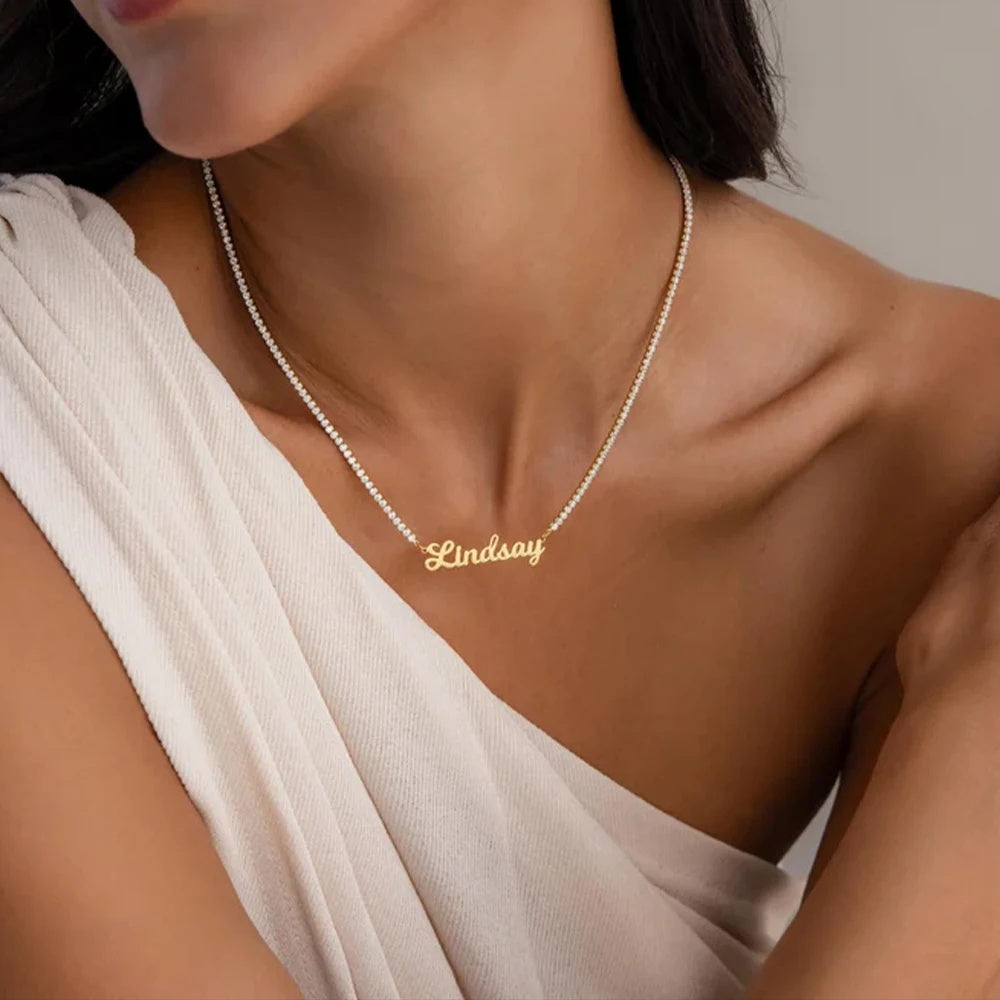 Diamond Accent Custom Choker Necklace