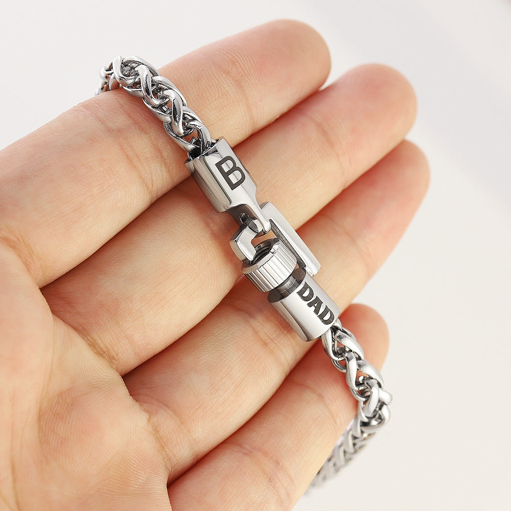 Men's Spiral Knot Bracelet