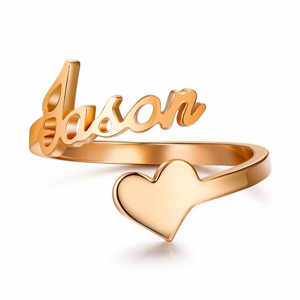 Custom Heart Ring