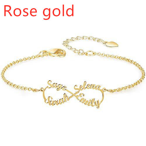 Personalized Stainless Steel Name Bracelet