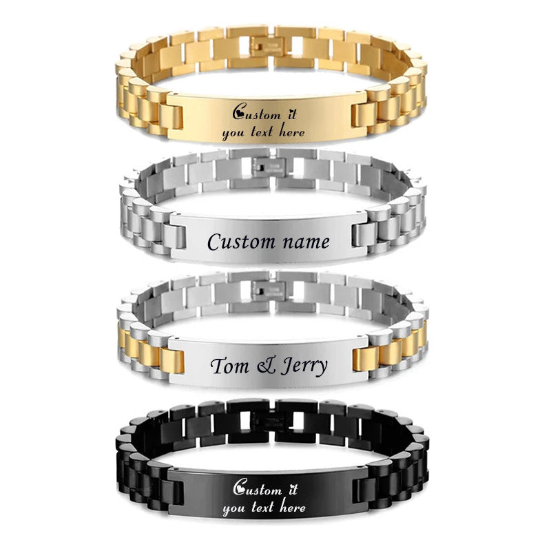Stainless Steel Custom Bracelet