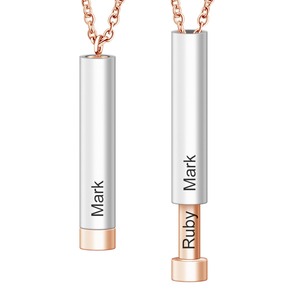 Couples Bar Necklace