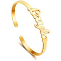 Personalized Stainless Steel Name Bracelet
