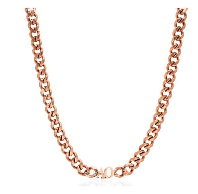Choker Style Cuban Name Necklace