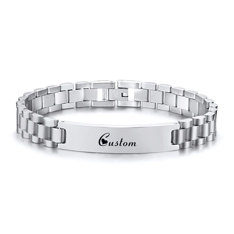 Stainless Steel Custom Bracelet