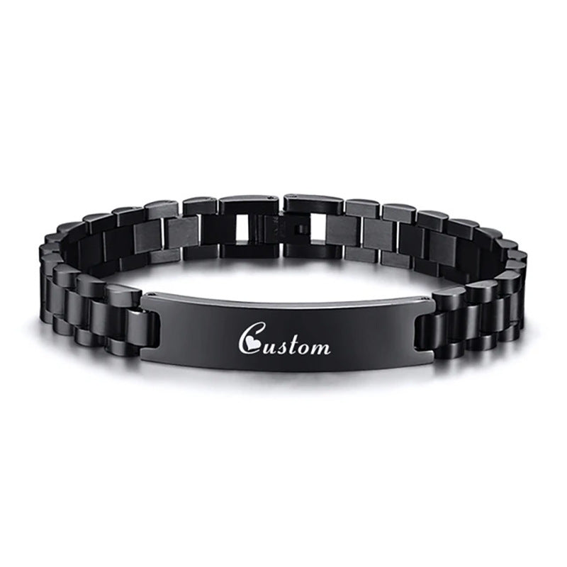 Stainless Steel Custom Bracelet