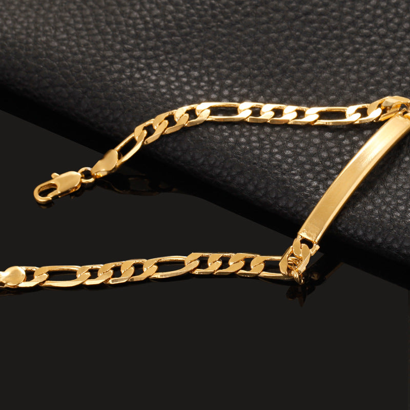 18K Gold Plated Copper Bracelet