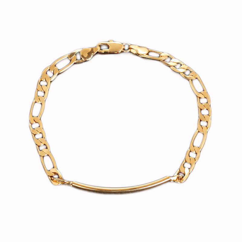 18K Gold Plated Copper Bracelet