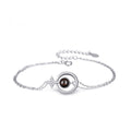 S925 Round Star Projection Bracelet