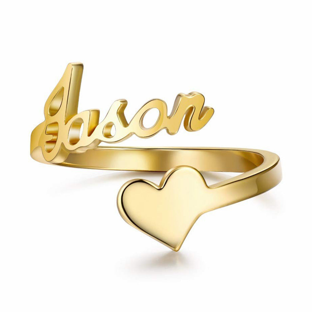 Custom Heart Ring