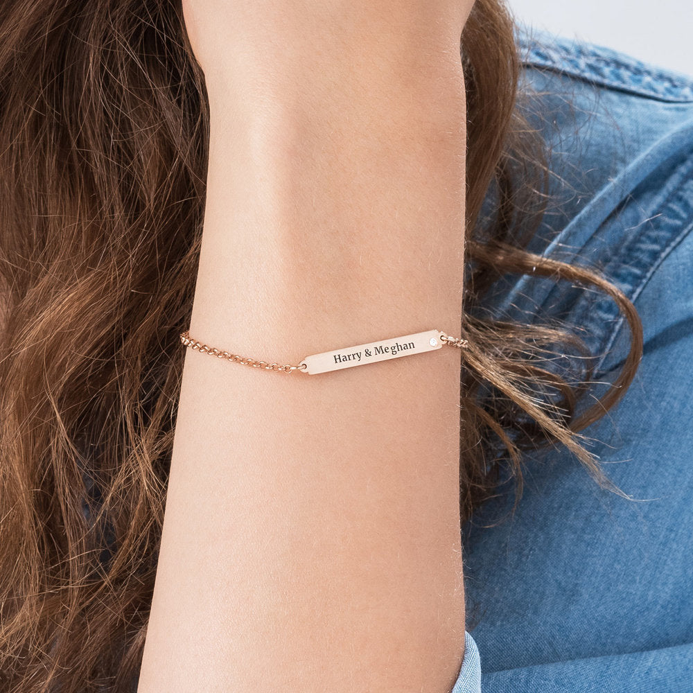 925 Sterling Silver minimalist Custom Bracelet