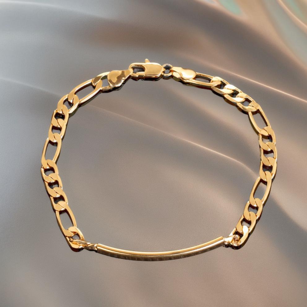 18K Gold Plated Copper Bracelet