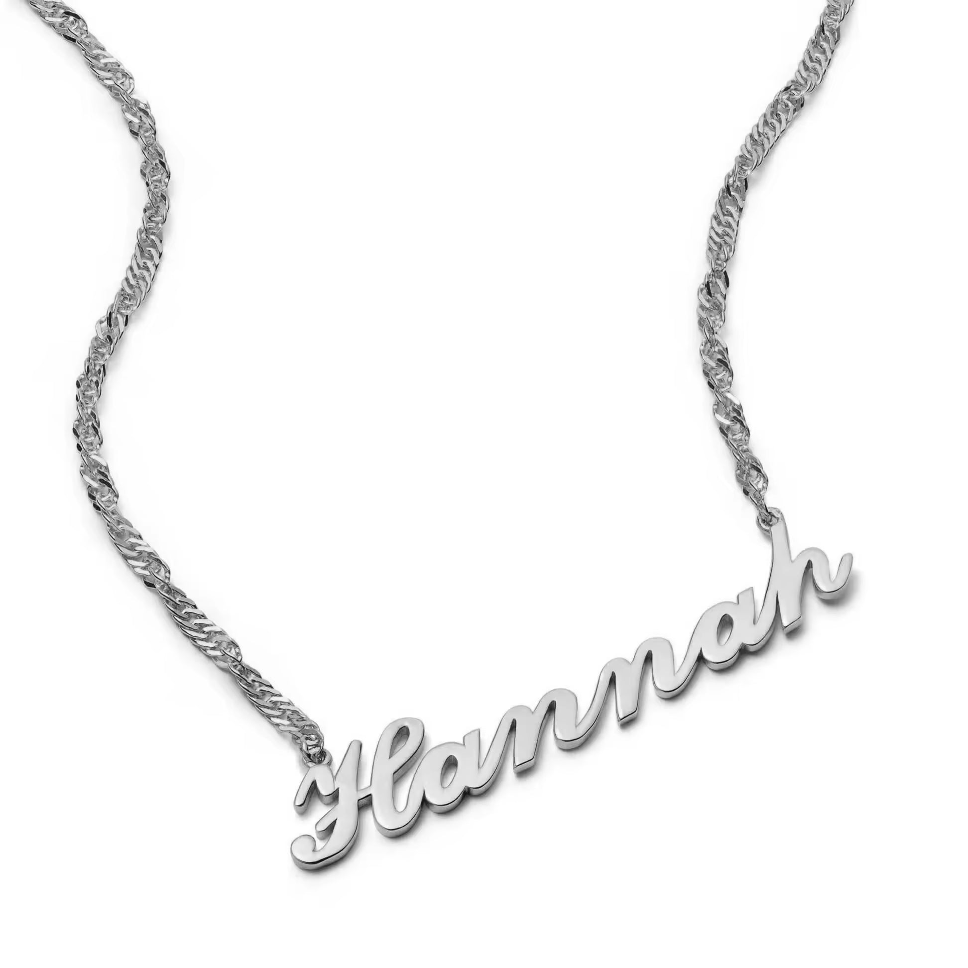 Stainless Steel Personalized Necklace